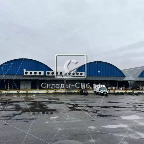 Склады с пандусом 3000 м2