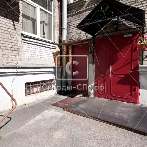 Аренда склад с офисом 100 м2 со стеллажами