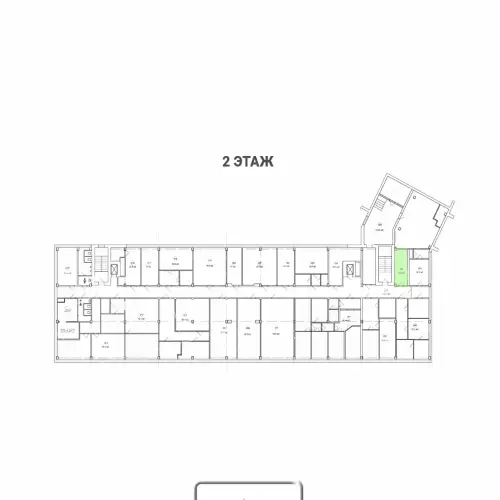 Аренда офиса 14.3 кв.метров, 2 этаж